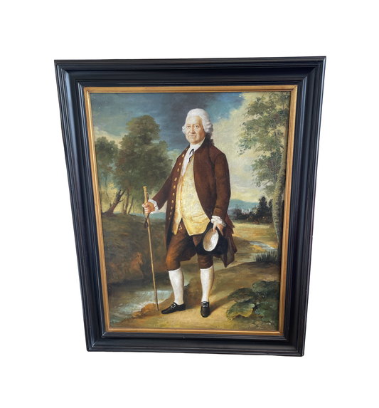 Reproduction oil of Sir Benjamin Truman, after Thomas Gainsborough (0BL00A)