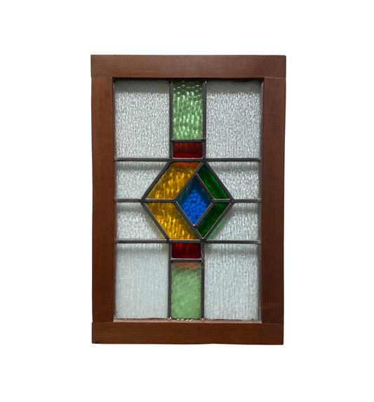 Leaded Stained Glass Window (0OW001)