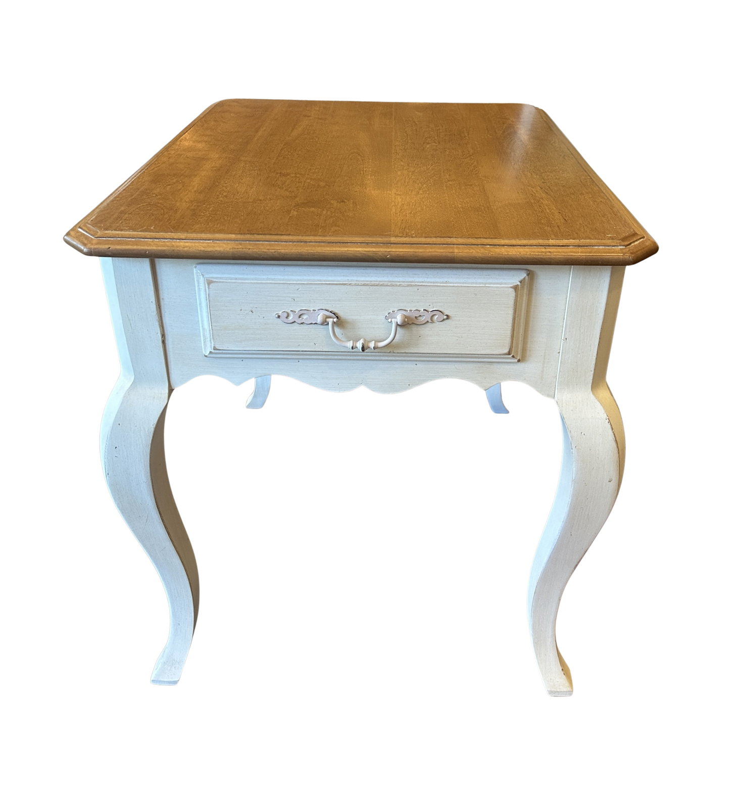 Ethan Allen Two Tone End Table (0NO003)