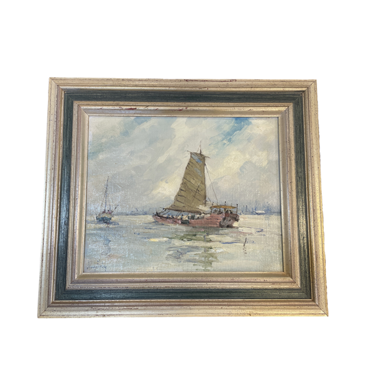 James Eccles, "Cargo for Hong Kong" Oil on Canvas (0I8008)