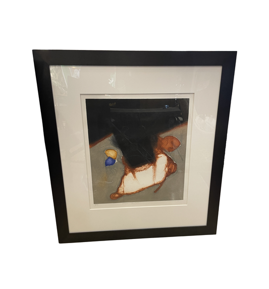 Bersou Lithograph Etching and Aquatint "Le Reqand Ton Reqand" (0I600T)