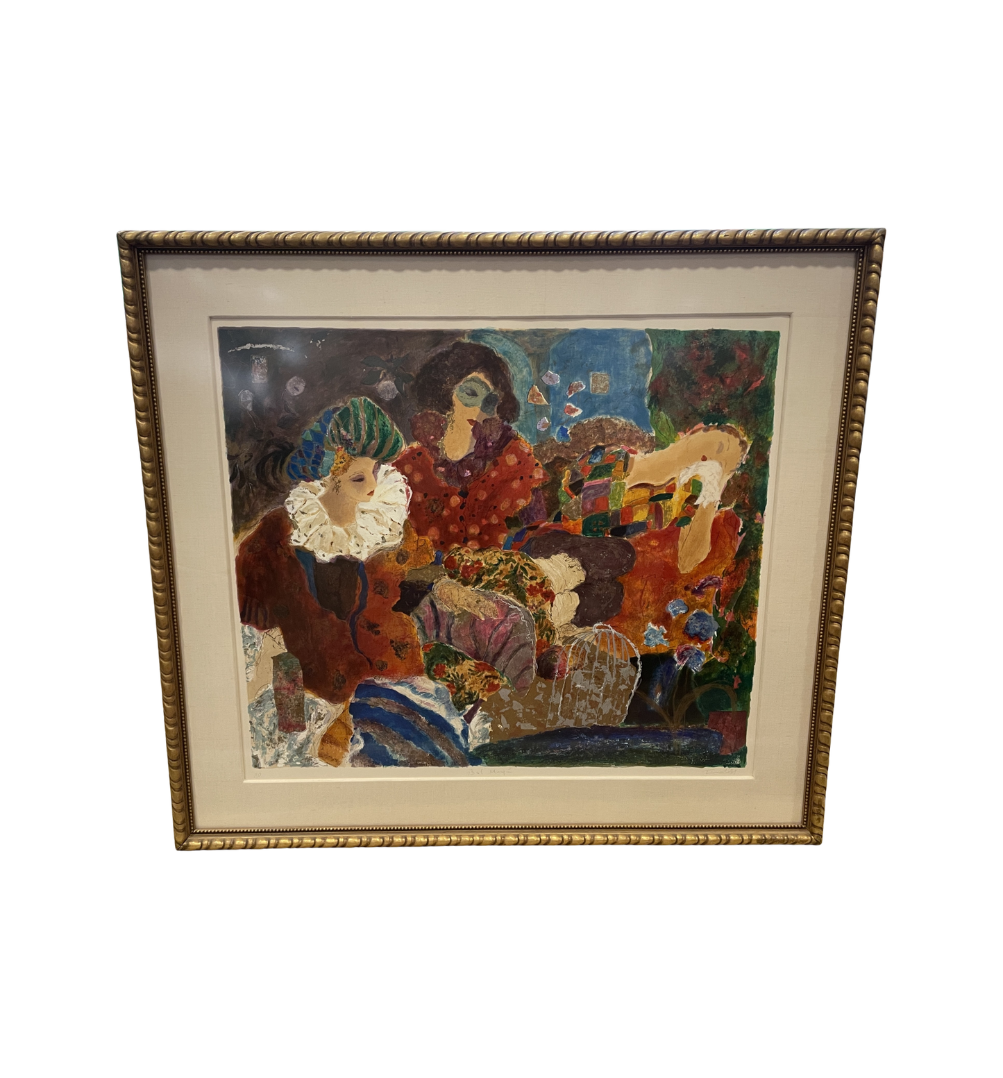 Roy Fairchild Serigraph "Bal Masque" Artist Proof, Signed (0M5001)
