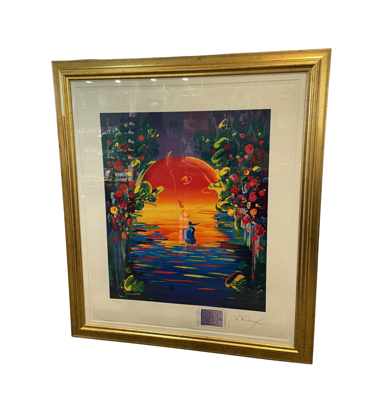Peter Max "Better World III" LXXXV/C Lithograph, signed in Crayon (0LM002)