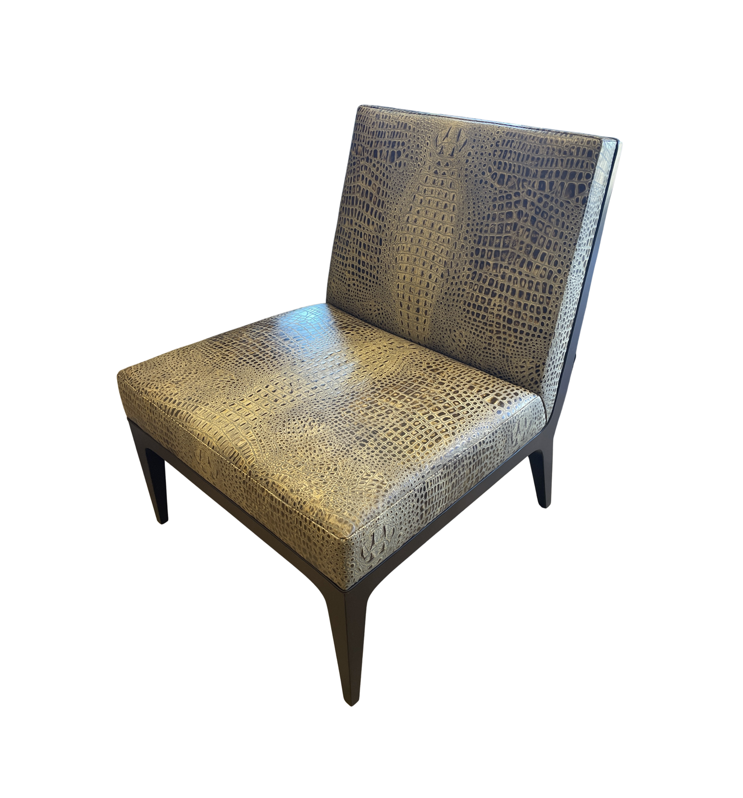 Interior Crafts Alligator Armless Occasional Chair (Two available 0KP00F and 0KP00G)