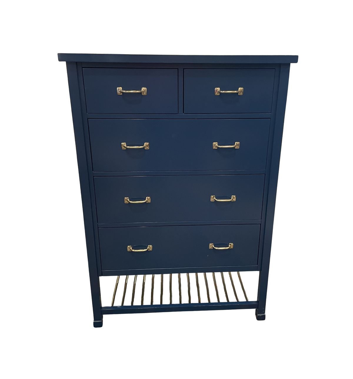 Bombay Blue Dresser with Chrome Pulls (0PQ009)
