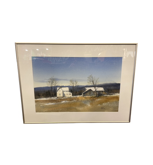 Jerry Smith Watercolor "Homefront" (0ND006)