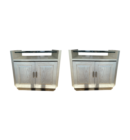 Henredon Charisma Nightstands, a pair AS IS (0OK001)