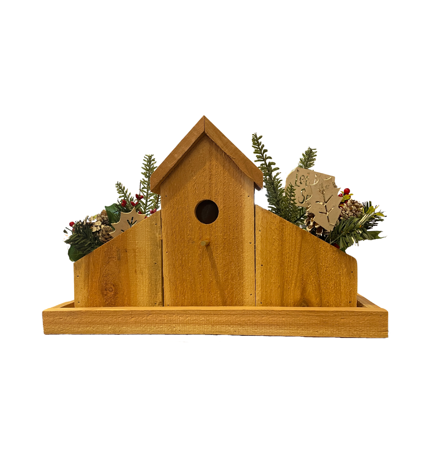 Christmas Bird House (00O004)