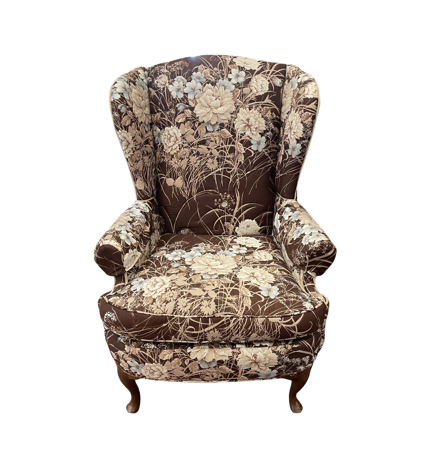 Berne Furniture Vintage Wingback Chair (Two available 037003)