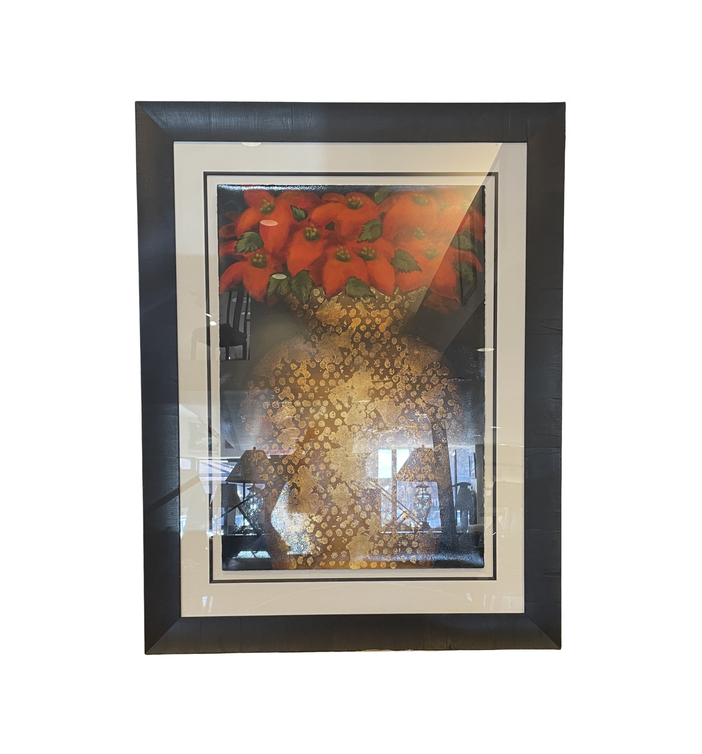 Lun Tse Original on Paper, Floral Vase (0I600X)