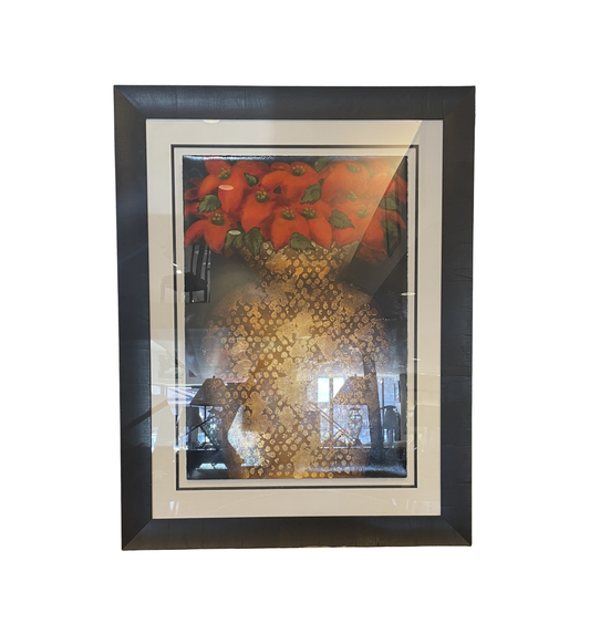 Lun Tse Original on Paper, Floral Vase (0I600X)