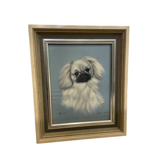 Robert Hickey (1914-2007) Pekingese "Whiffy" Acrylic (0M1008)