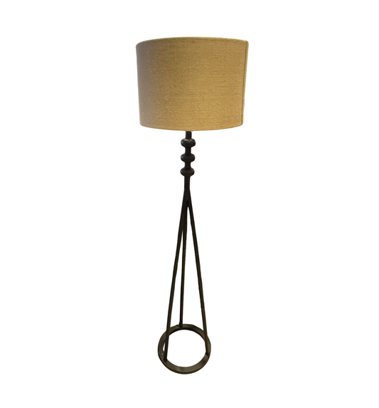 Hammered Iron Tripod Floor Lamp (Two available 0NX00K 0NX00L)
