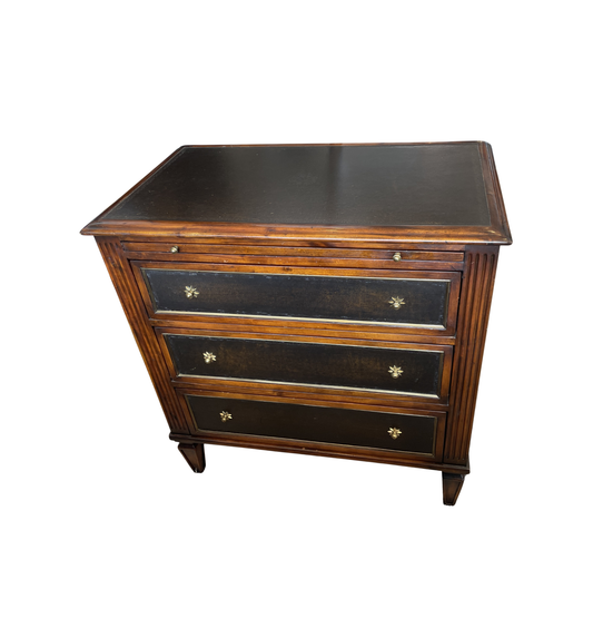 Theodore Alexander Leather Four Drawer Chest (0NT005)
