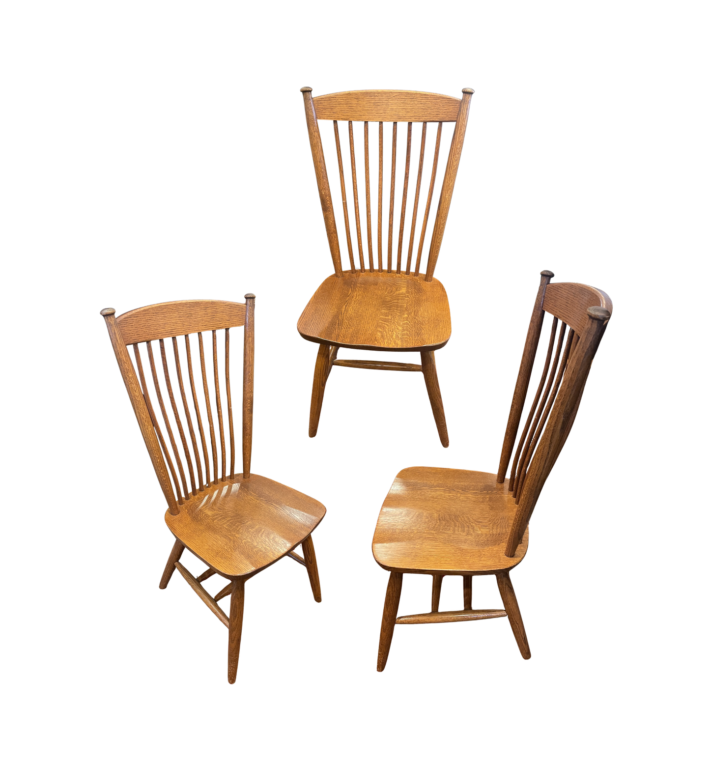 Set of 4 Oak Windsor Chairs (0P4001)