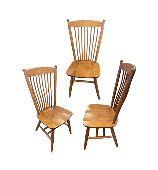 Set of 4 Oak Windsor Chairs (0P4001)