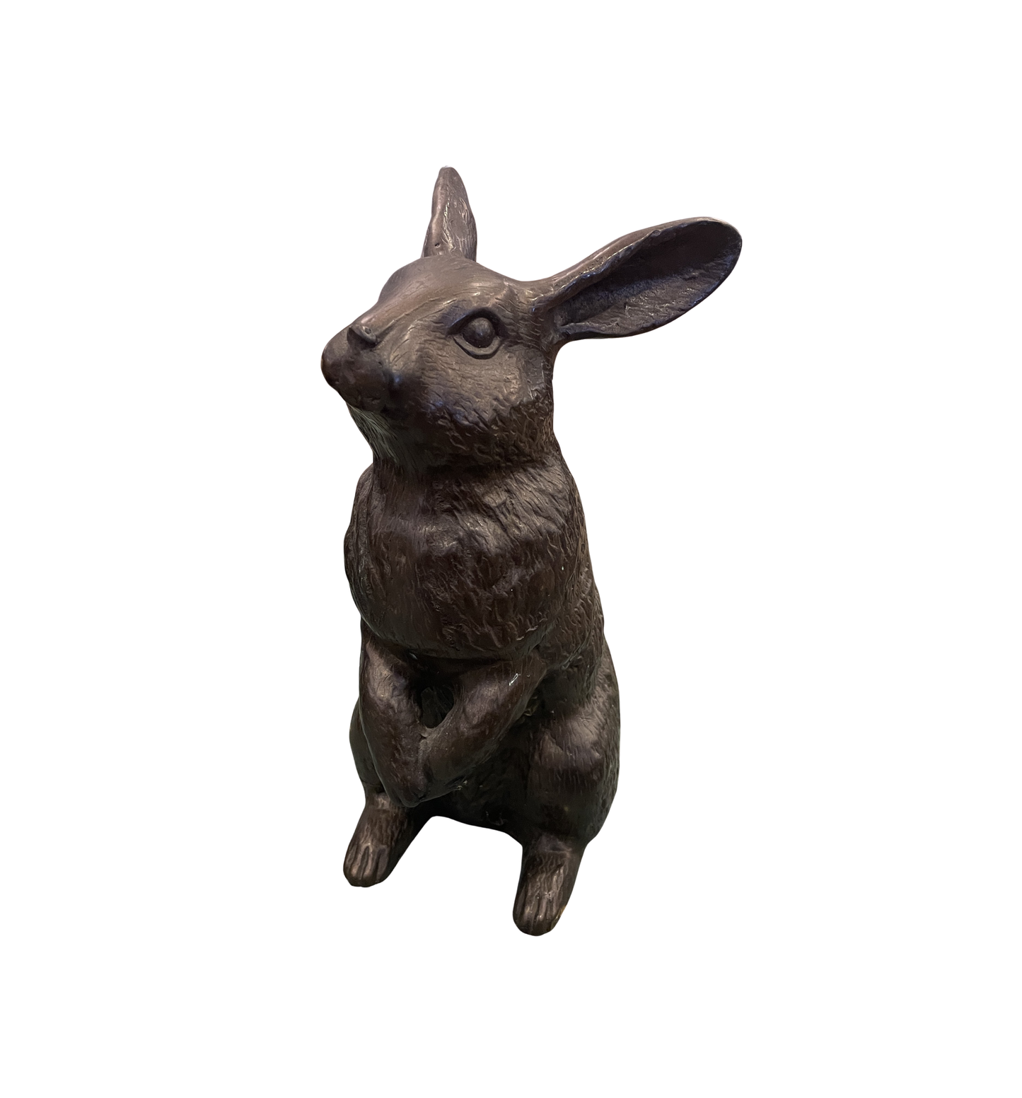 Bronze Bunny Statue (0HO011)