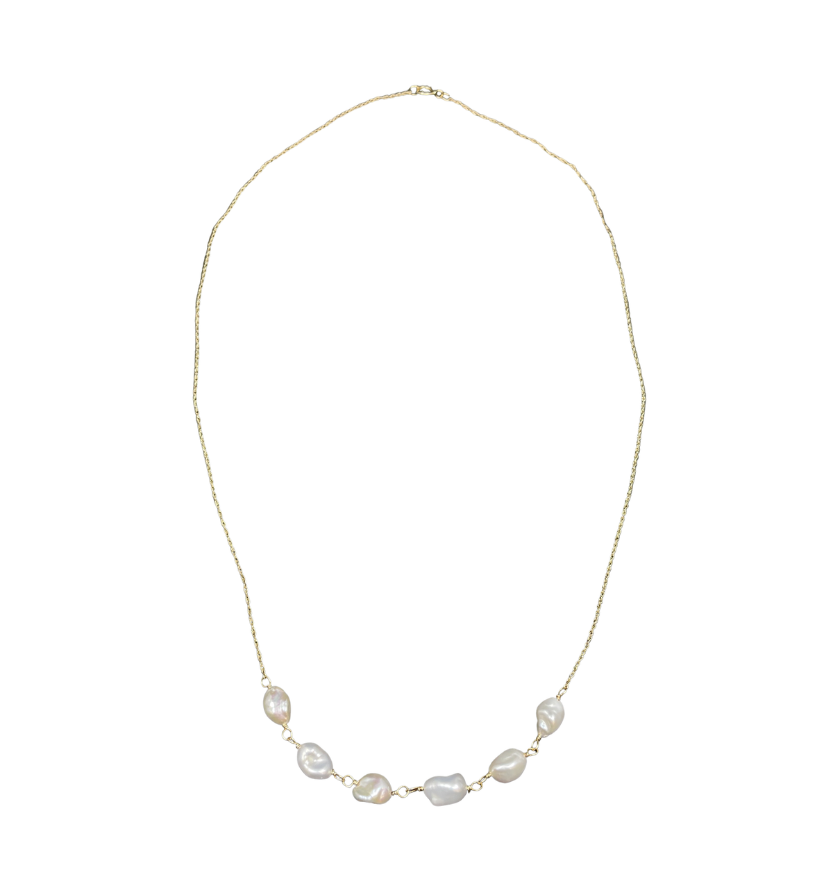 Pearl 14k Necklace (0KA014)