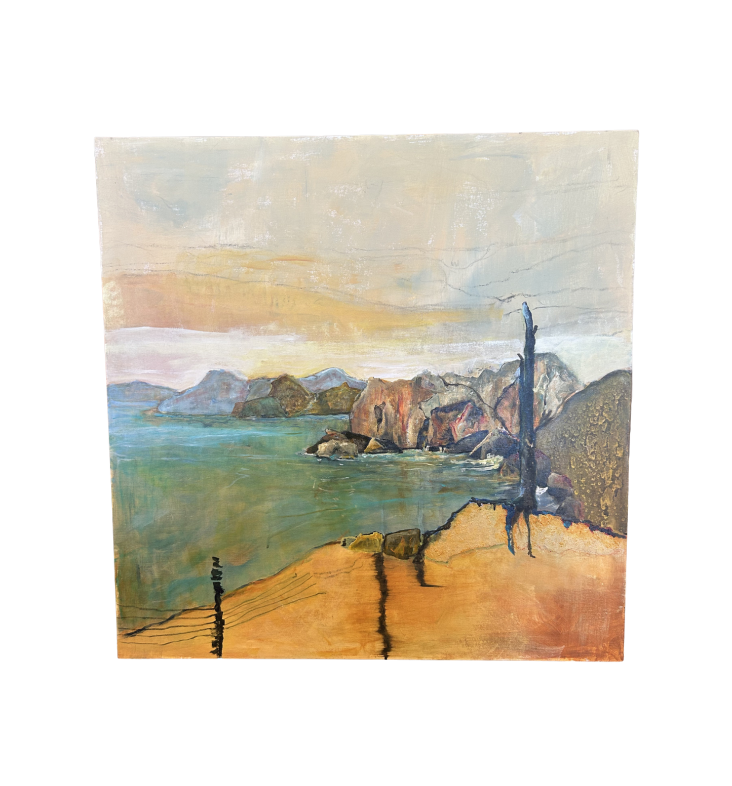 J Drury Seascape (0KY00D)