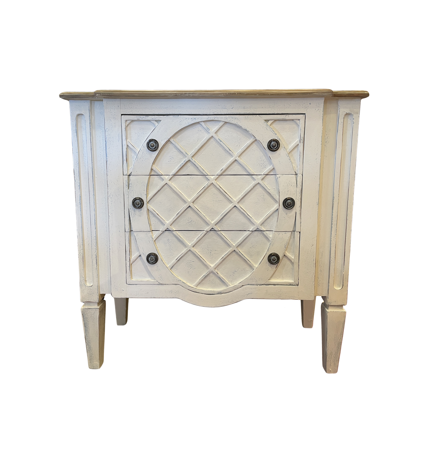 Bramble Customs Dauphine Three Drawer Dresser (01D01L)