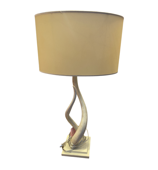 Faux Tusk Lamp (02J006)