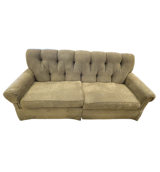 Tufted Damask Sofa, AS IS (0GZ003)