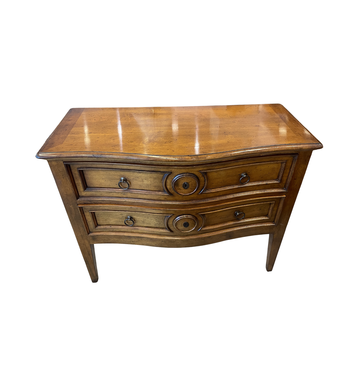 Baker Neoclassical Two Drawer Chest (0GK002)