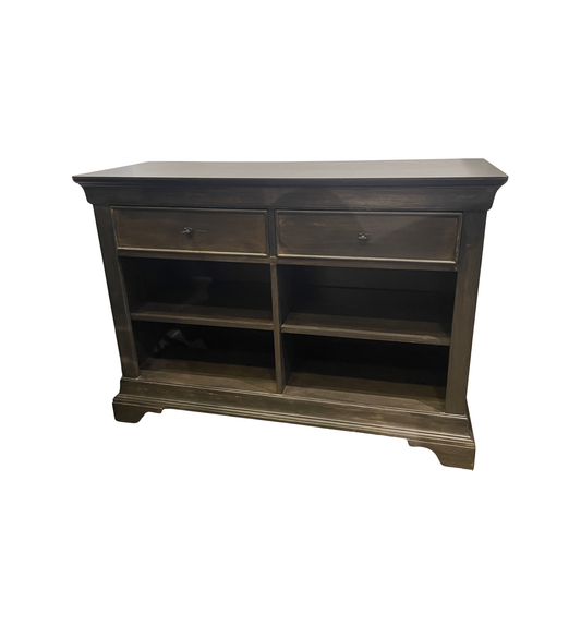 Two Drawer Low Bookshelf/Sideboard (0NX00T)