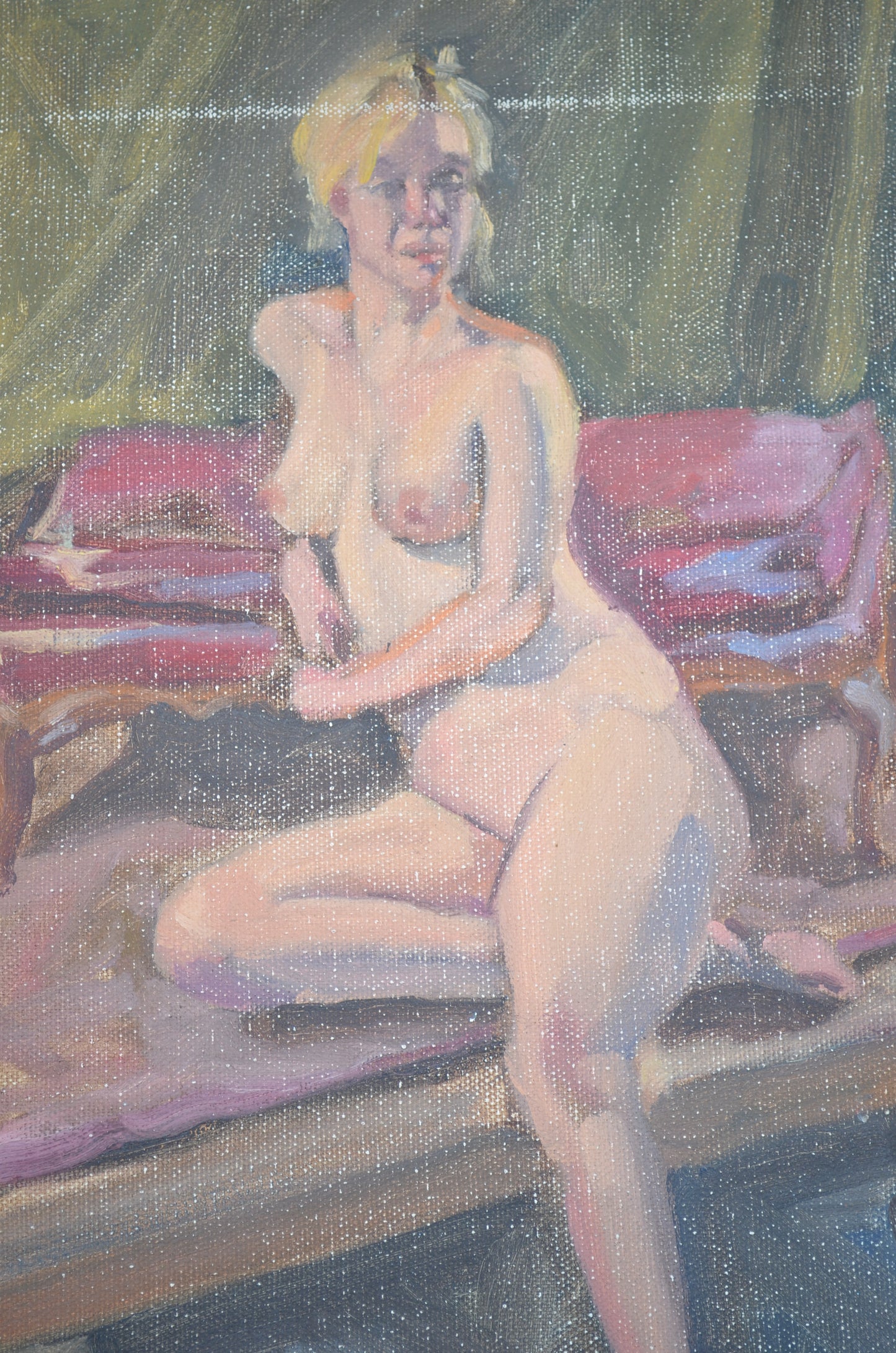 Jill Worm Nude Painting