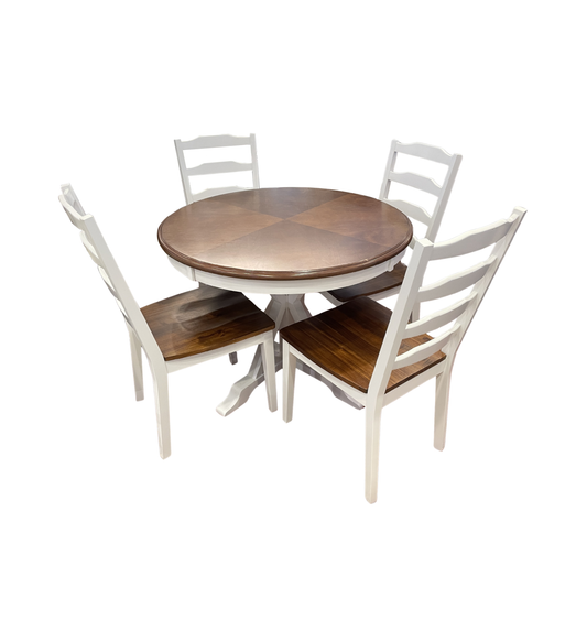 Safavieh Shabby Chic Round Table and 4 Chairs (0OA004)
