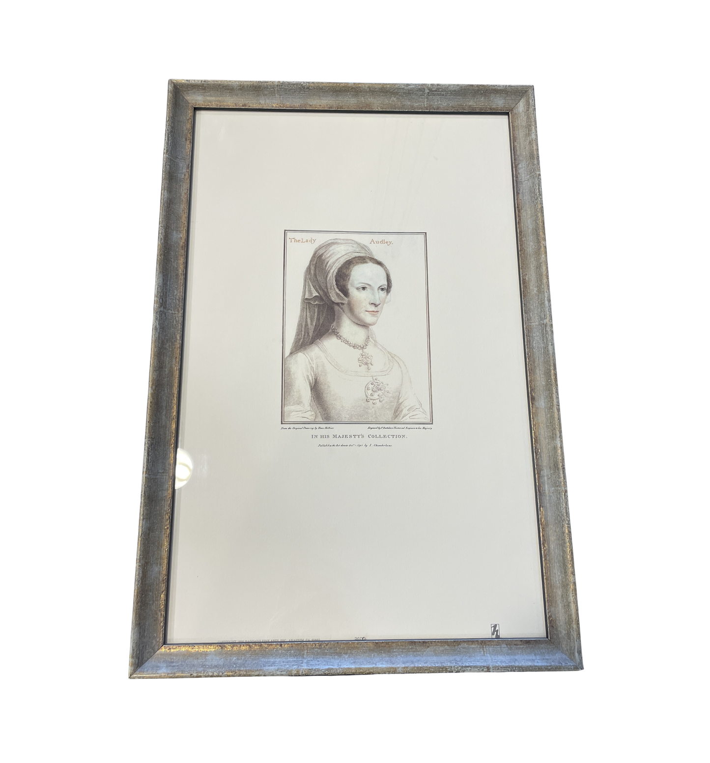 Bartolozzi "In His Majesty's Collection" The Lady Audley (03T00I)
