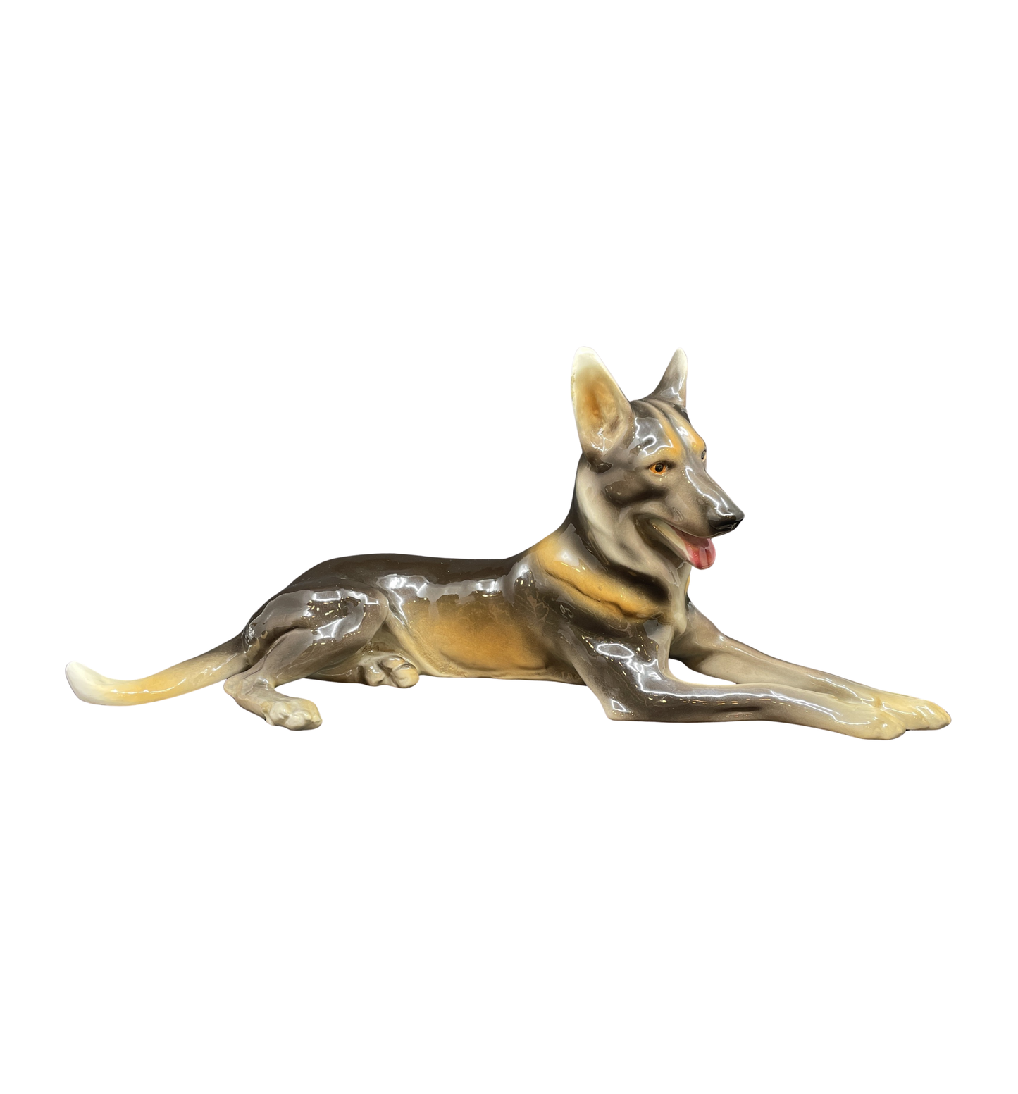 Goldscheider German Shepherd Figurine (0NW00O)