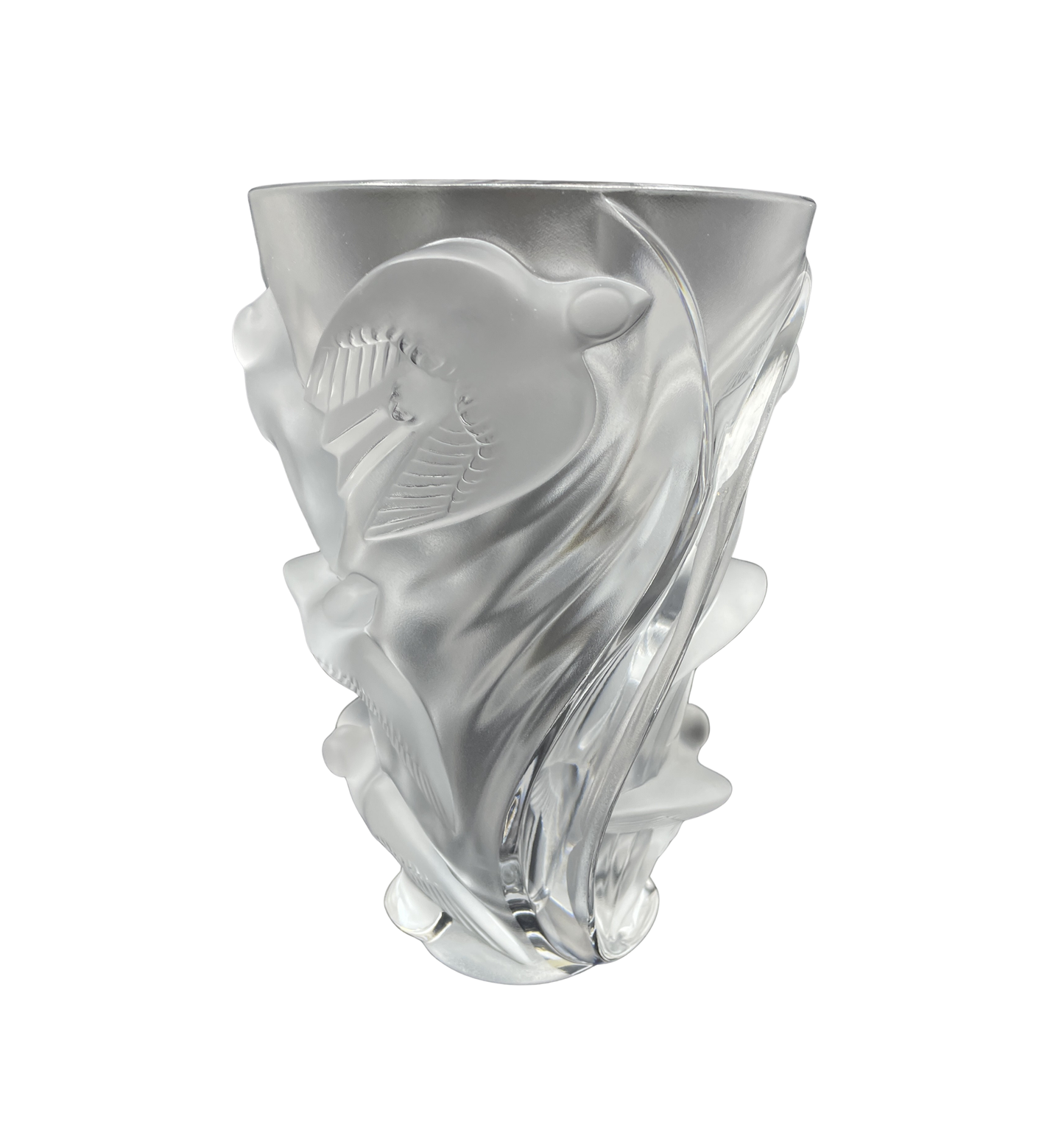 Lalique Martinets Vase NO BOX (0LW002)