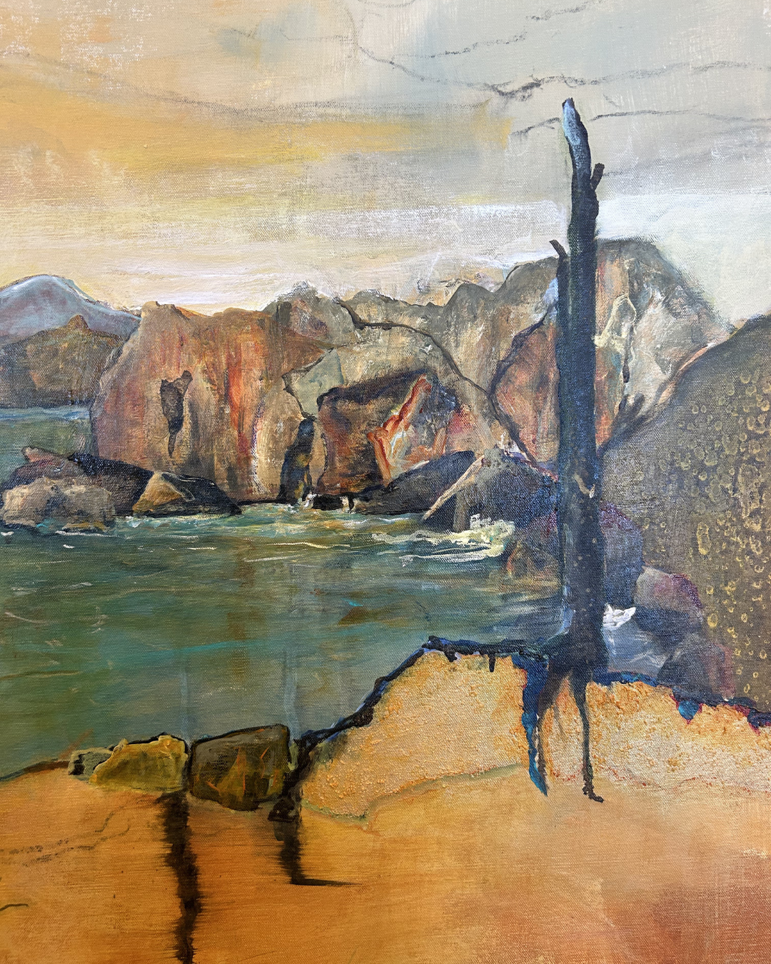 J Drury Seascape (0KY00D)