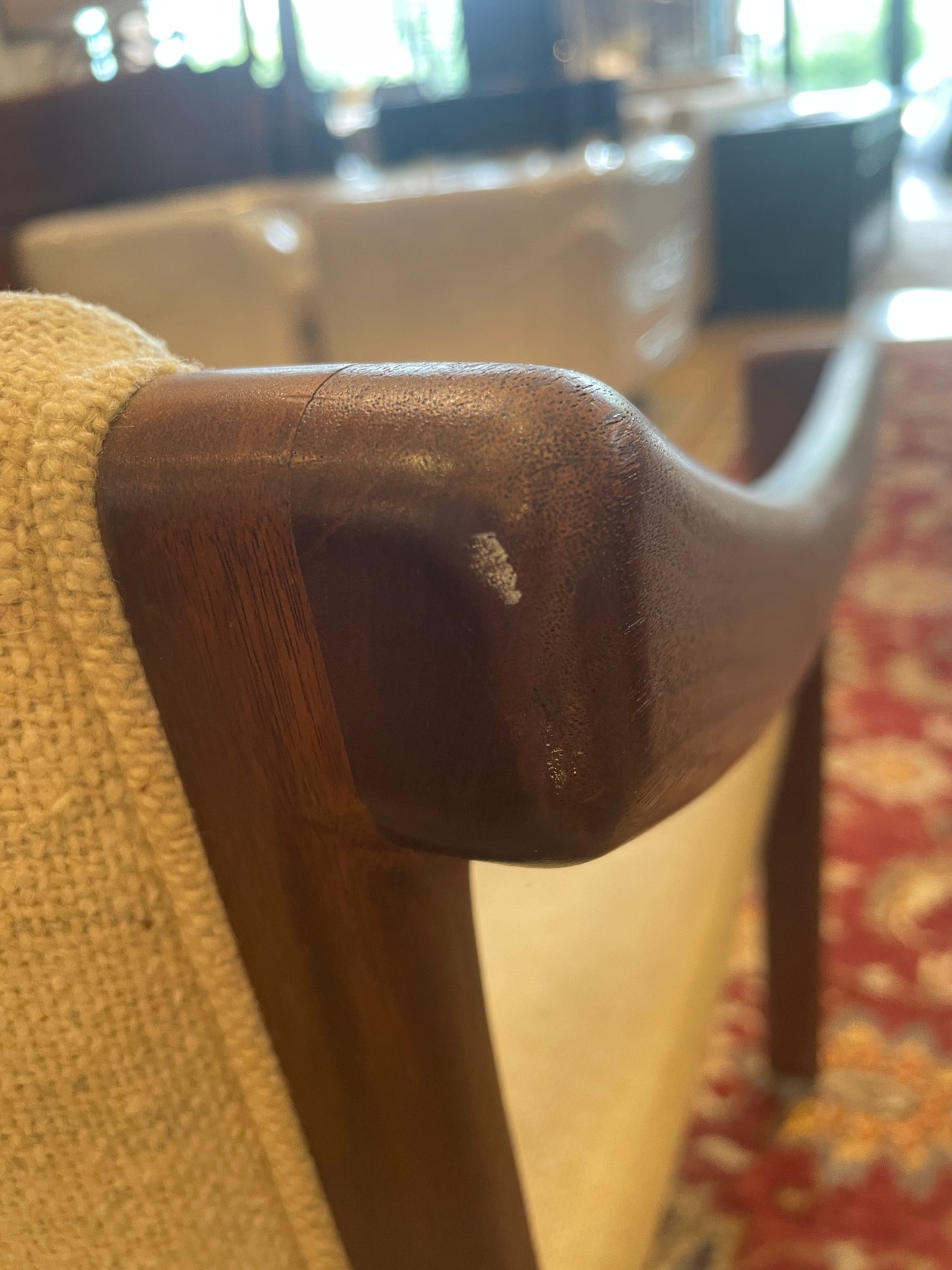 Jules Heumann for Metropolitan Furniture Company Mid Century Chairs, a pair AS IS (0JL030)