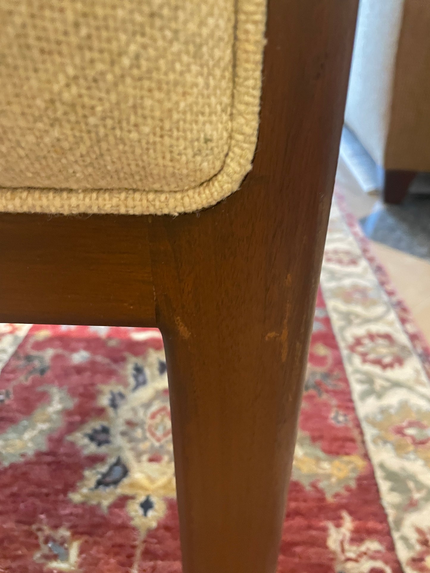 Jules Heumann for Metropolitan Furniture Company Mid Century Chairs, a pair AS IS (0JL030)