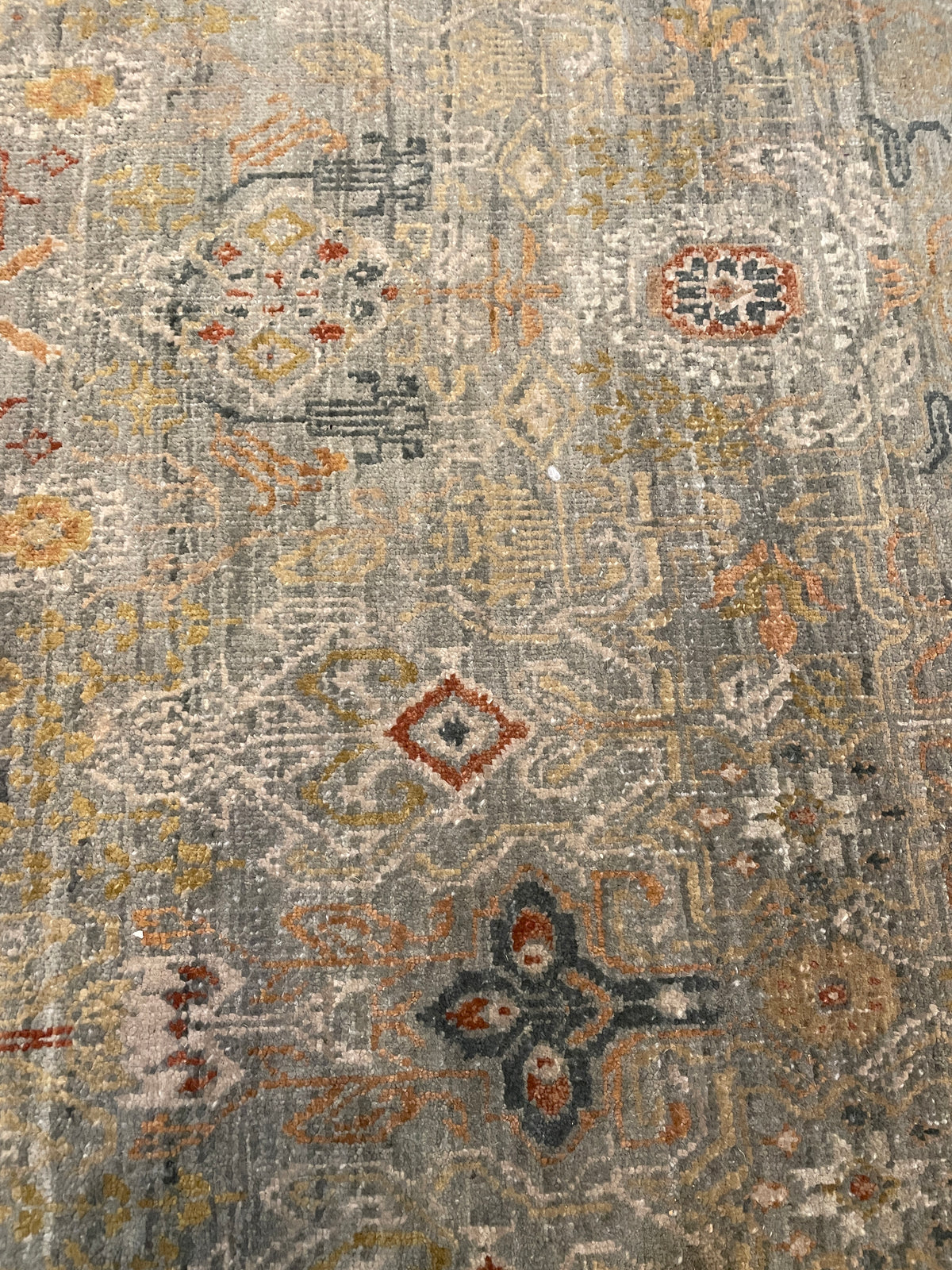Tunisian Design Wool Runner, 2'11" x 8'2" (0QL004)