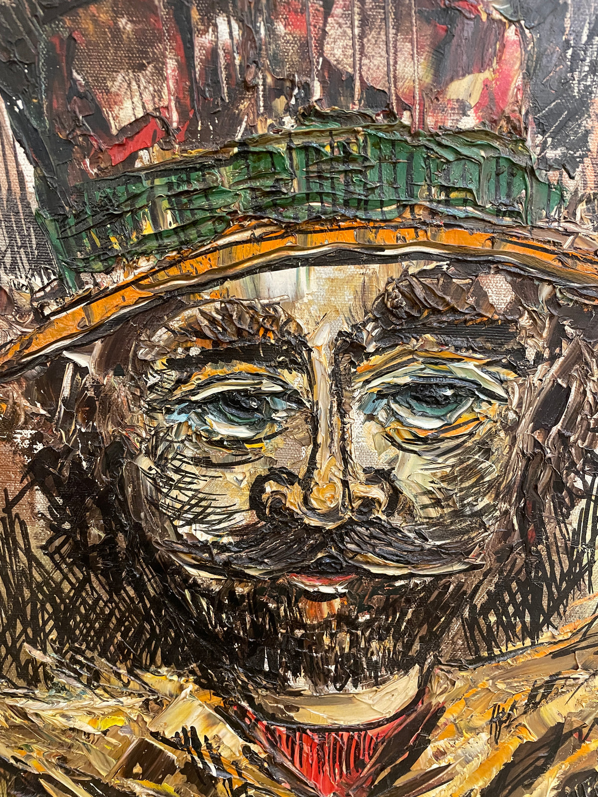 Bob Freeman Acrylic of Man (0QR003)