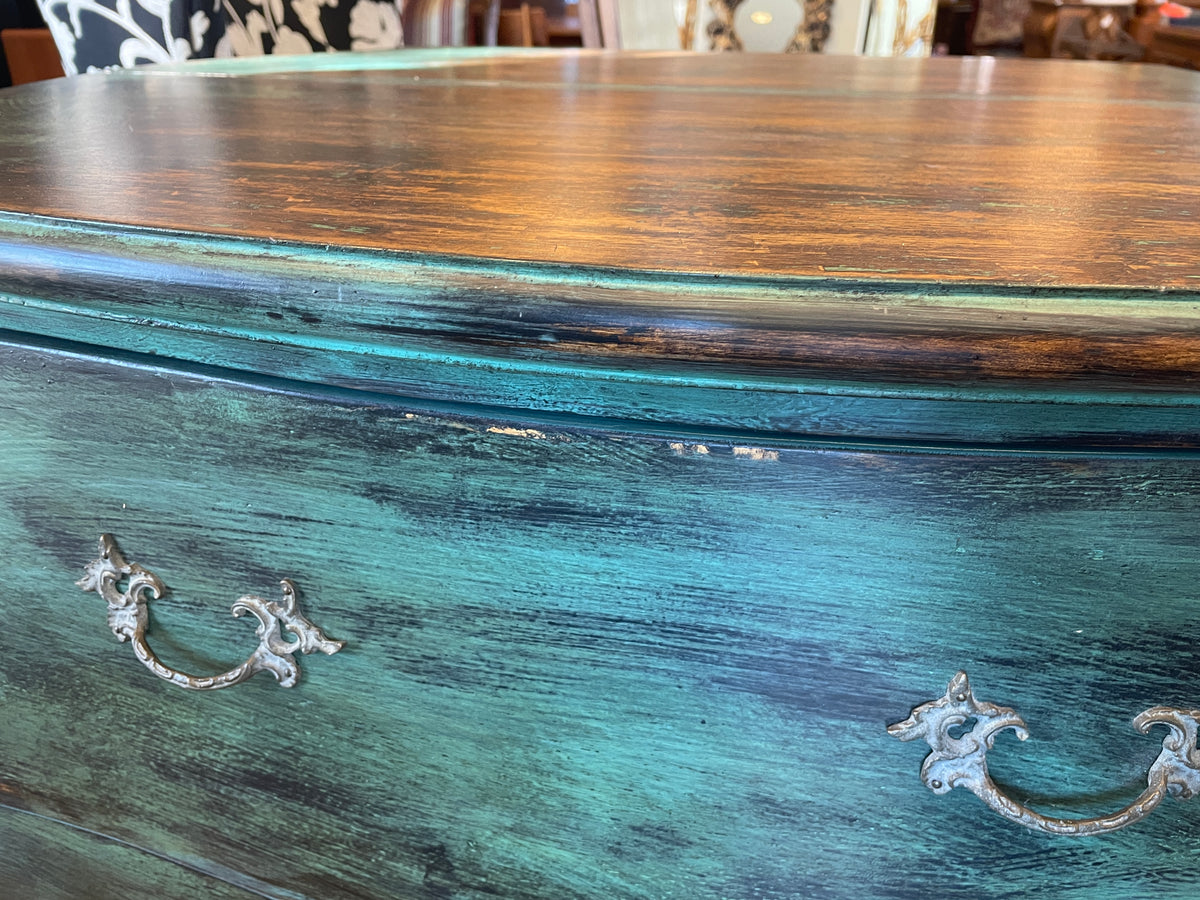 Faux Finished Bombe Chest (Two available 0QP01H 0QP01I)