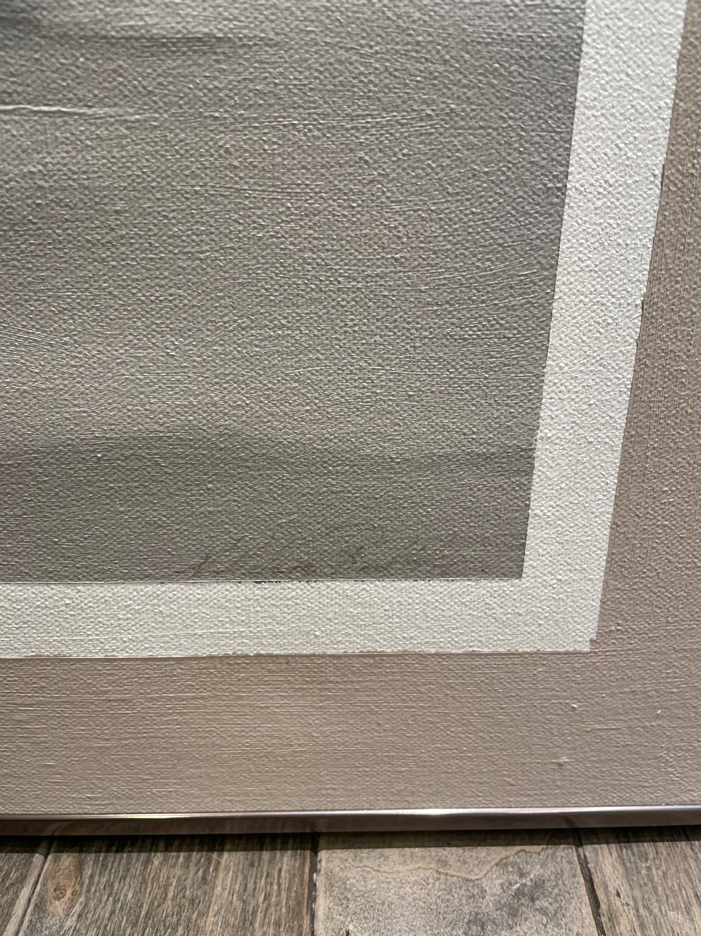 Boats on Canvas, signed (0IV01H)