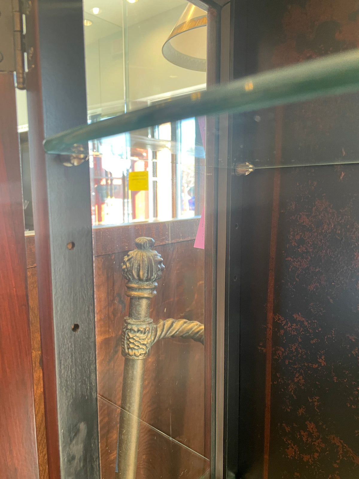 Two Door Curio Cabinet, narrow (0QP01M)