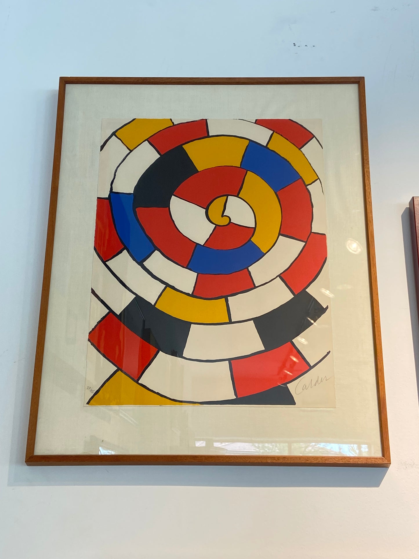 Alexander Calder (Spiral) 1970