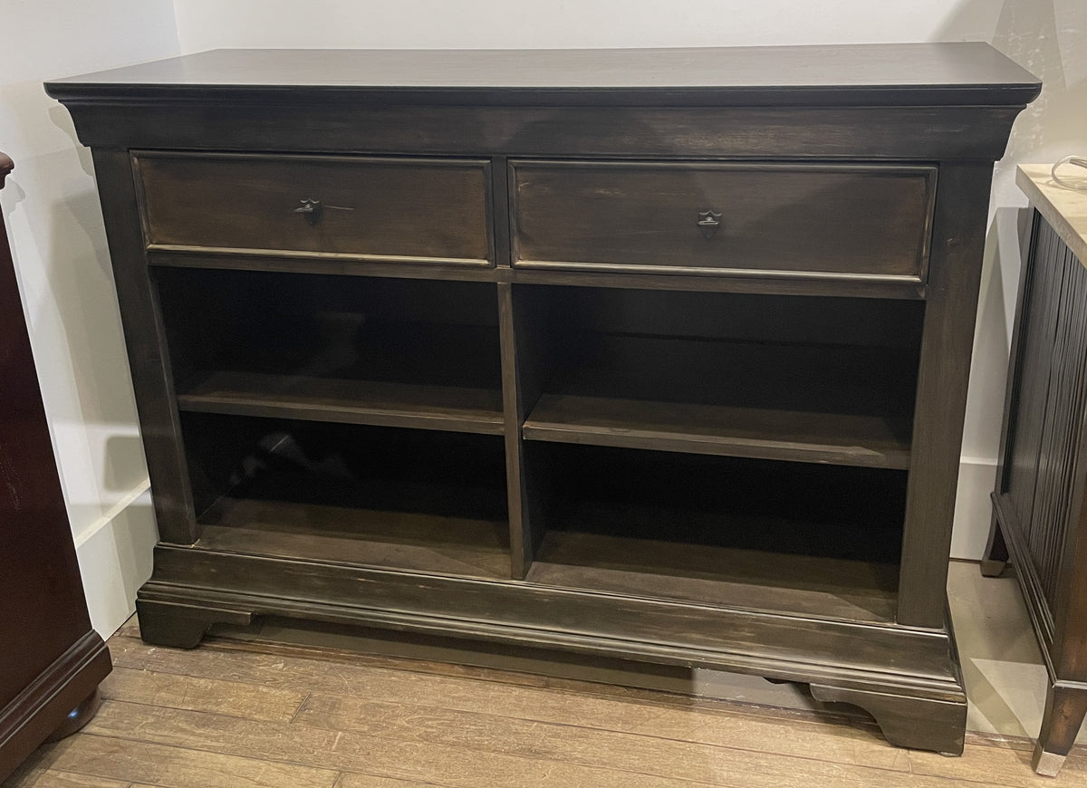 Two Drawer Low Bookshelf/Sideboard (0NX00T)