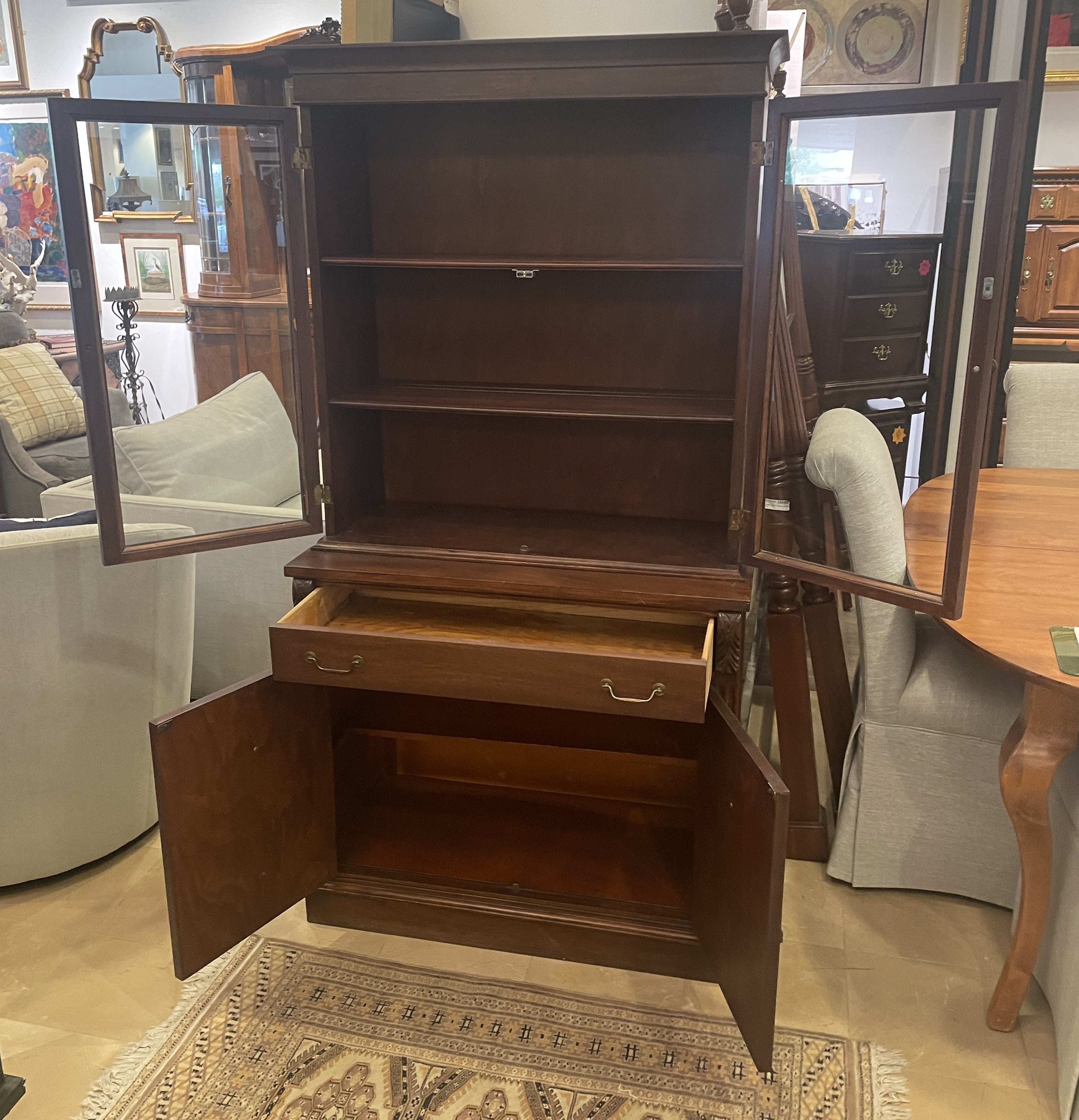 Vintage China/Display Cabinet, AS IS (0H2009) – The Perfect Thing