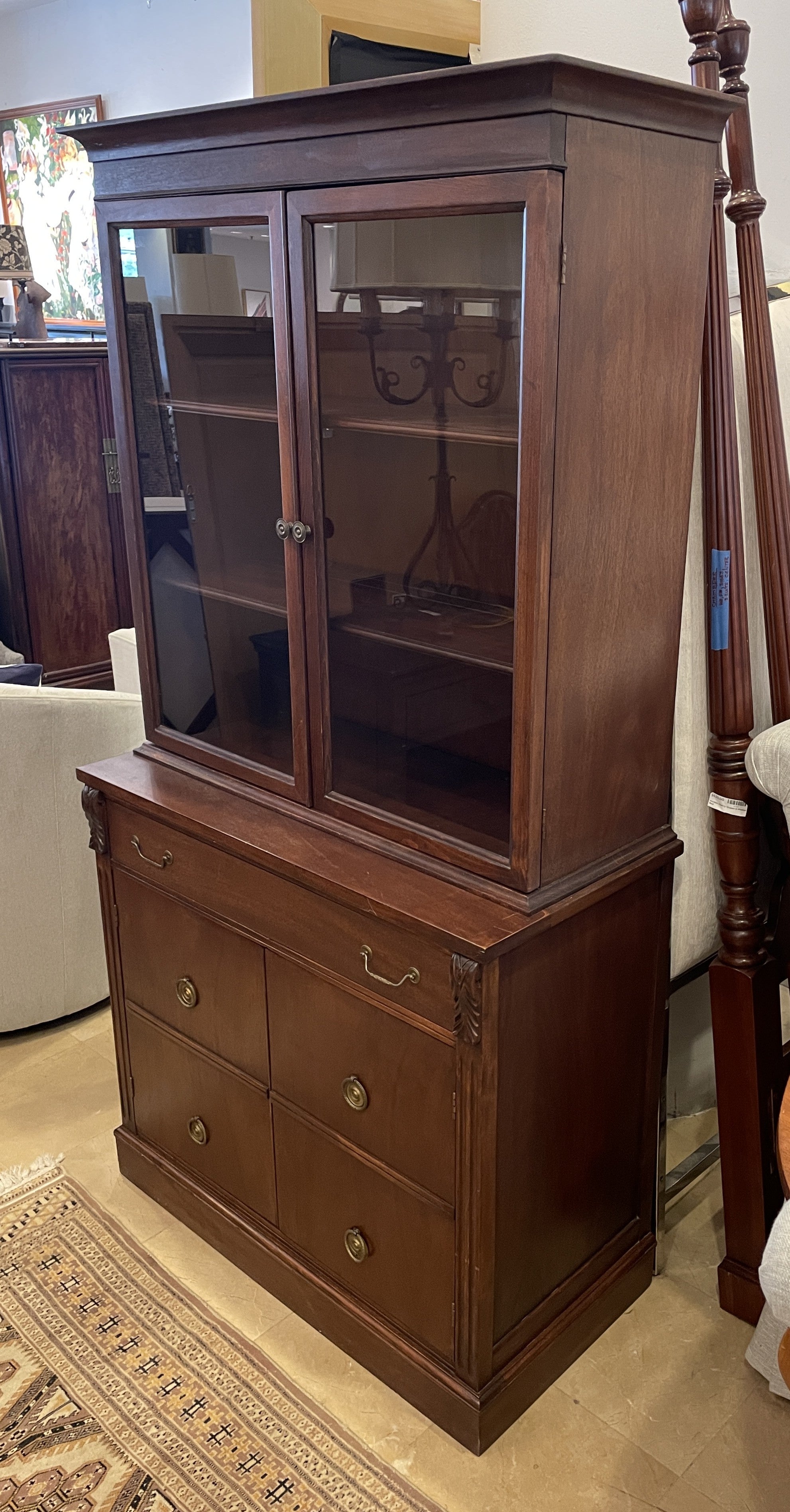Vintage China/Display Cabinet, AS IS (0H2009) – The Perfect Thing
