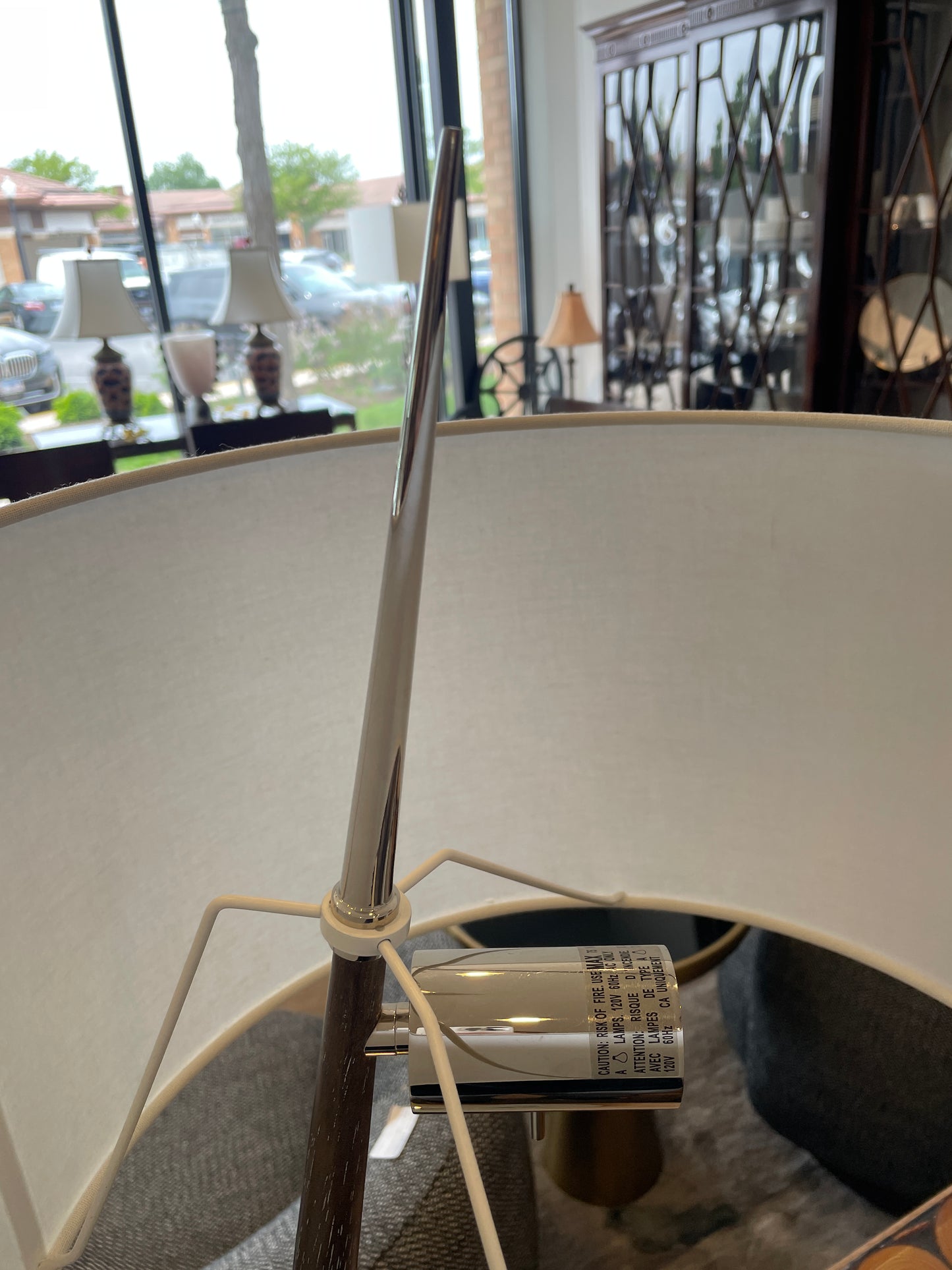 Barbara Barry Stylus Large Angled Table Lamp by Visual Comfort (09V006)