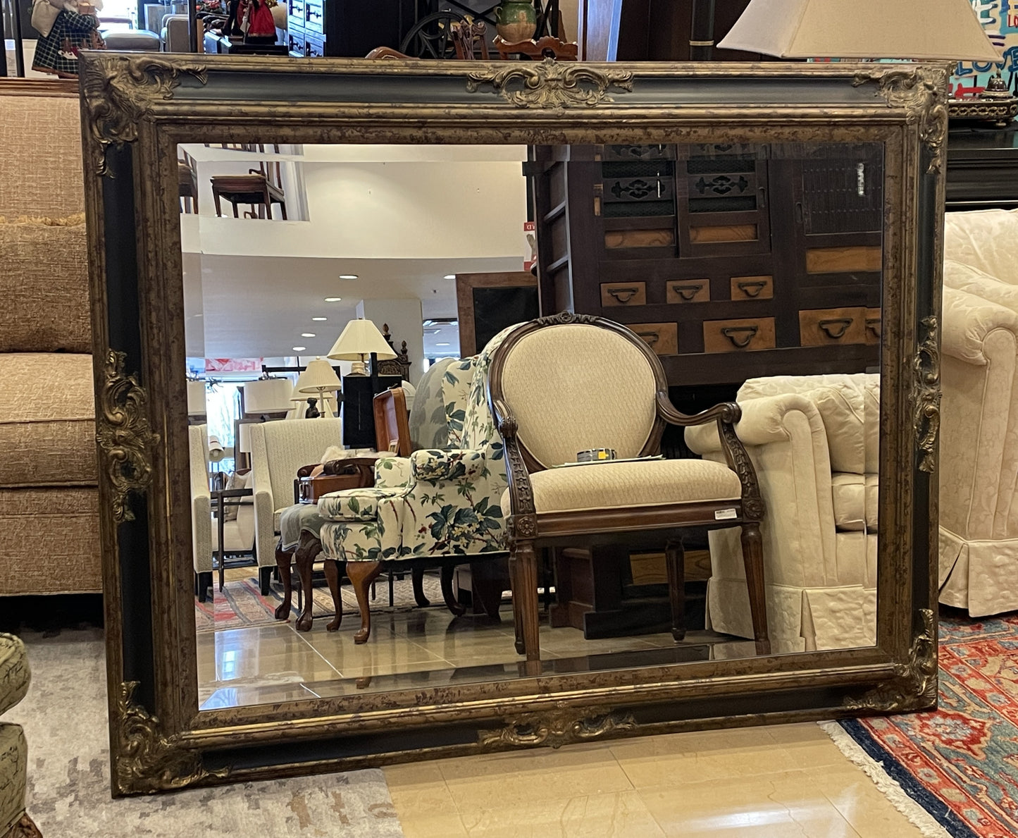 Timeless Reflections Regency Style Mirror, extra large (0IW006)