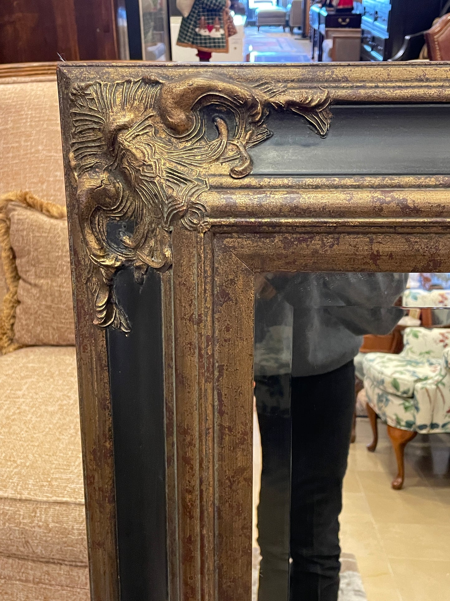 Timeless Reflections Regency Style Mirror, extra large (0IW006)