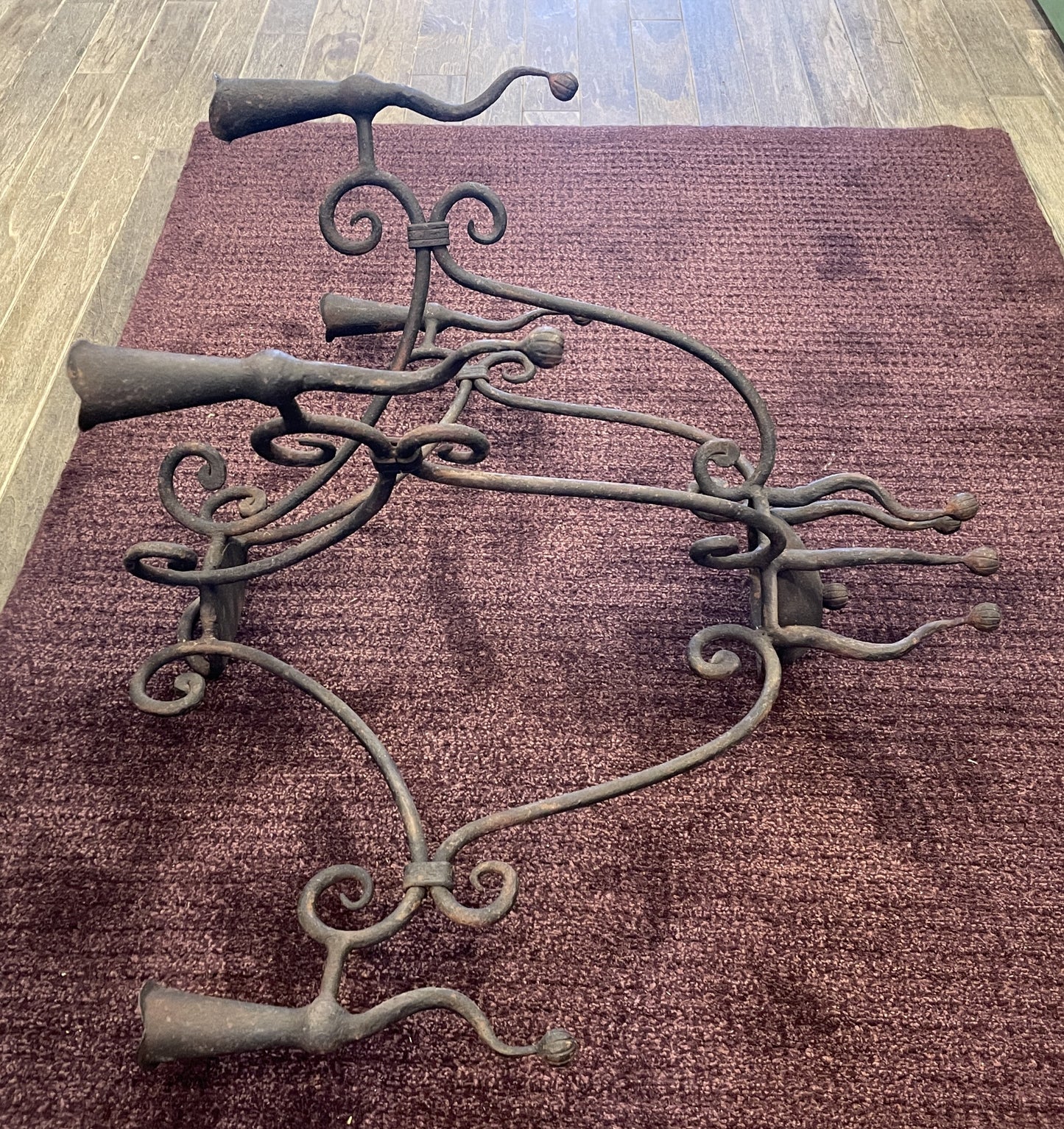 Wrought Iron Wall Candelabra (0JL02G)