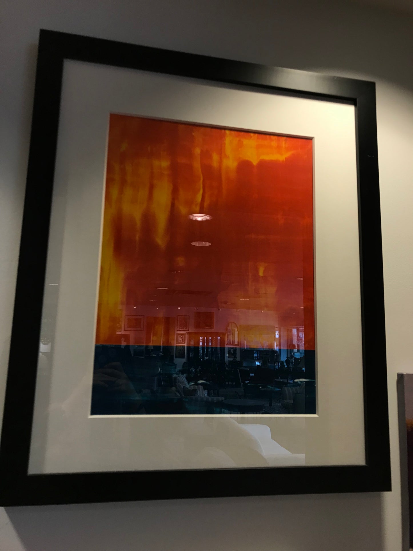 Sunset Over Water Print